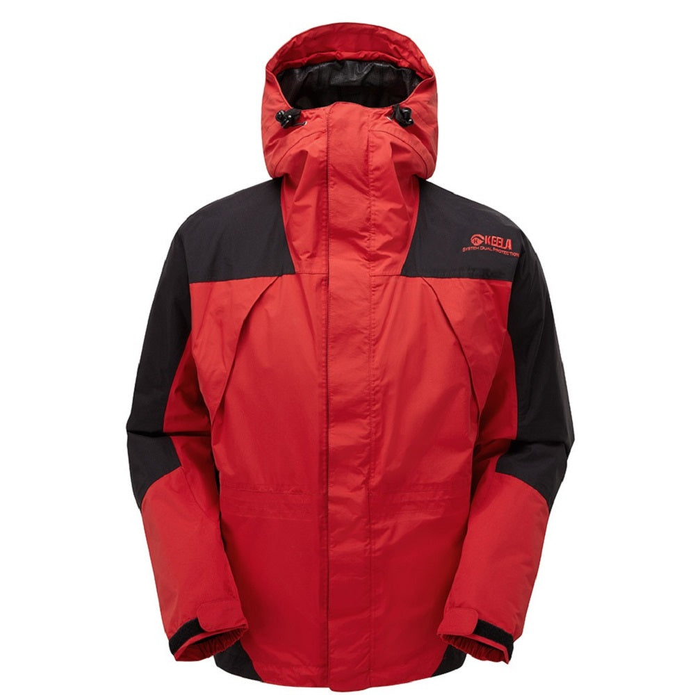 Heritage Munro jacket in red and black, award-winning design trusted by rescue teams