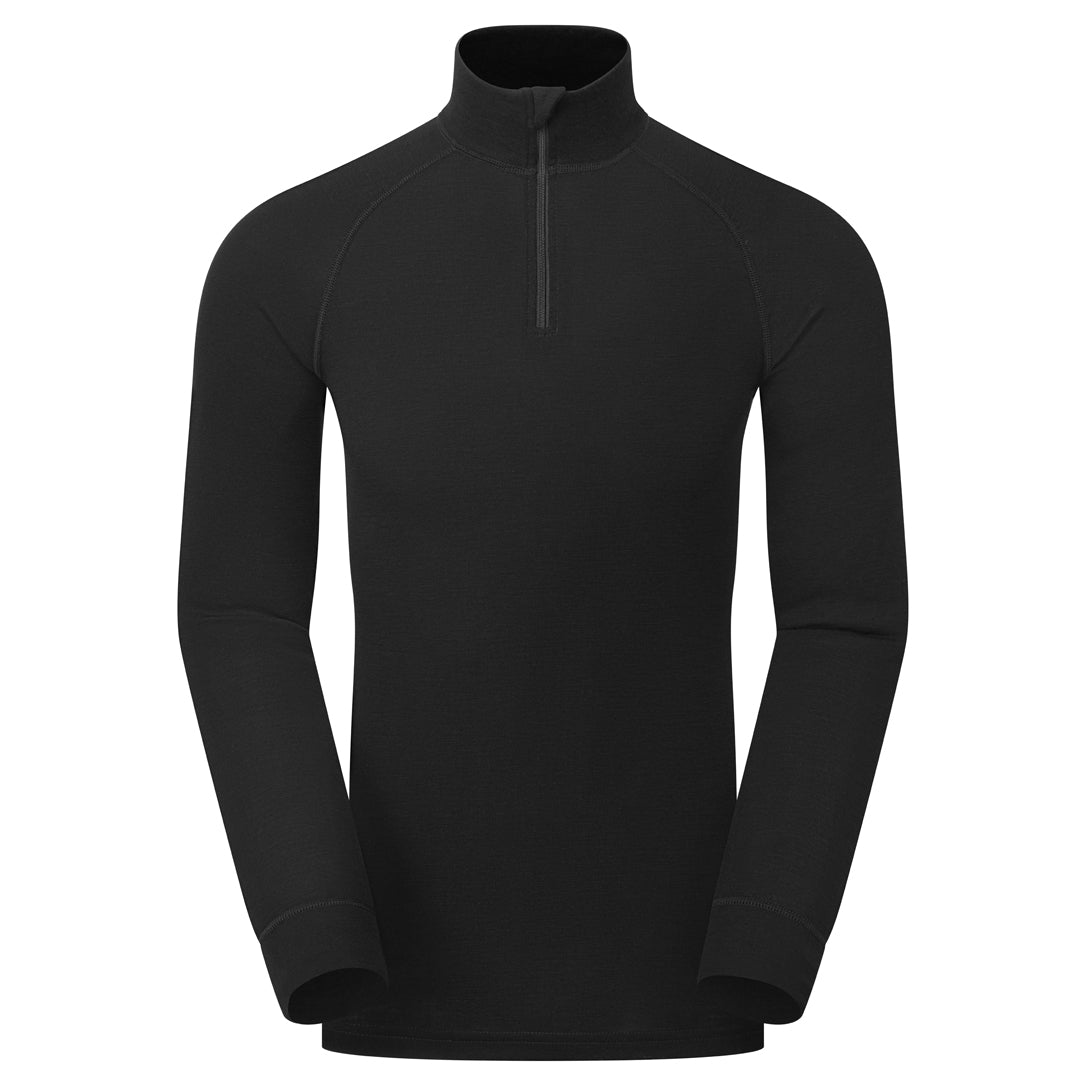 Men's Merino Zip Neck Top