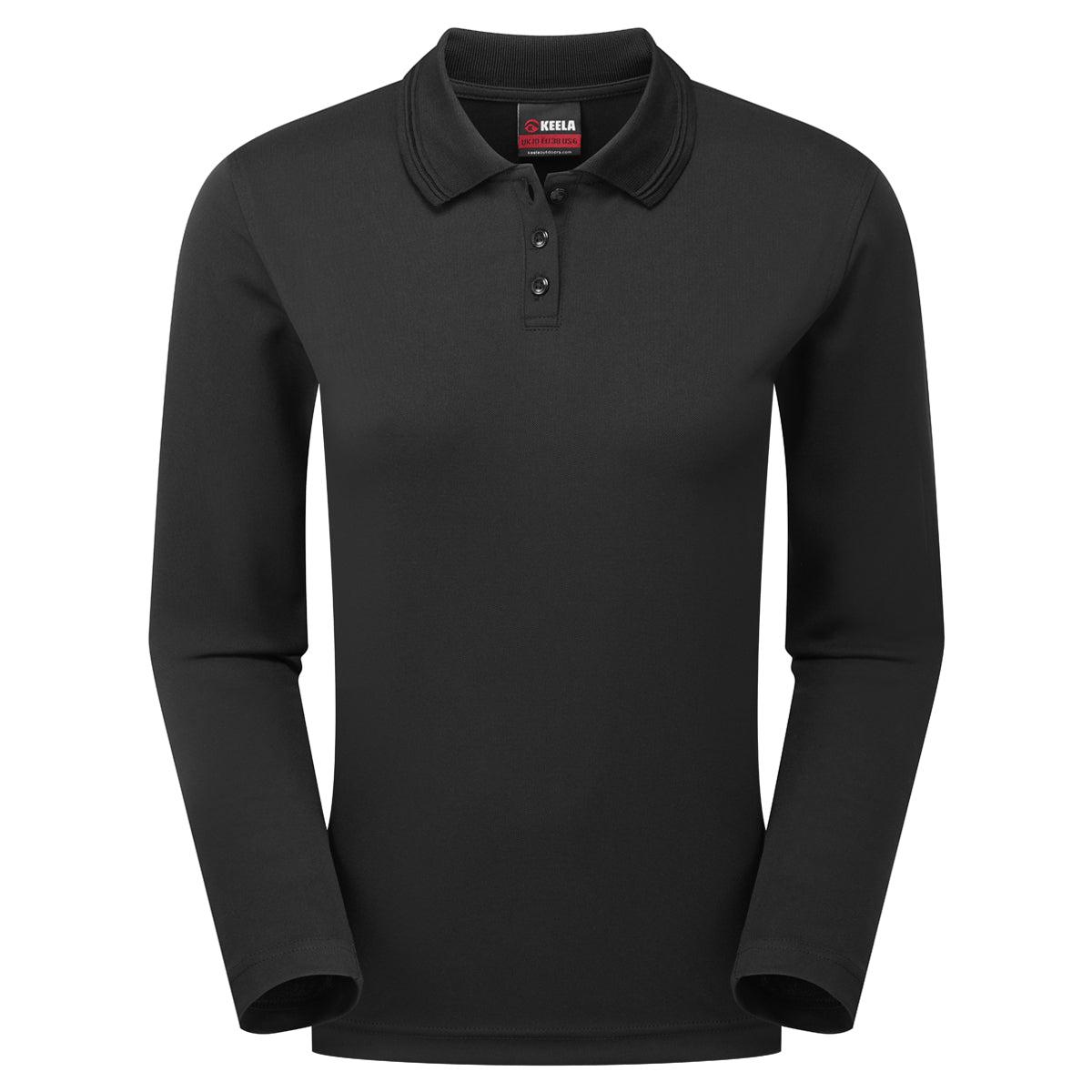Women's CADS L/S Polo with Stayfresh