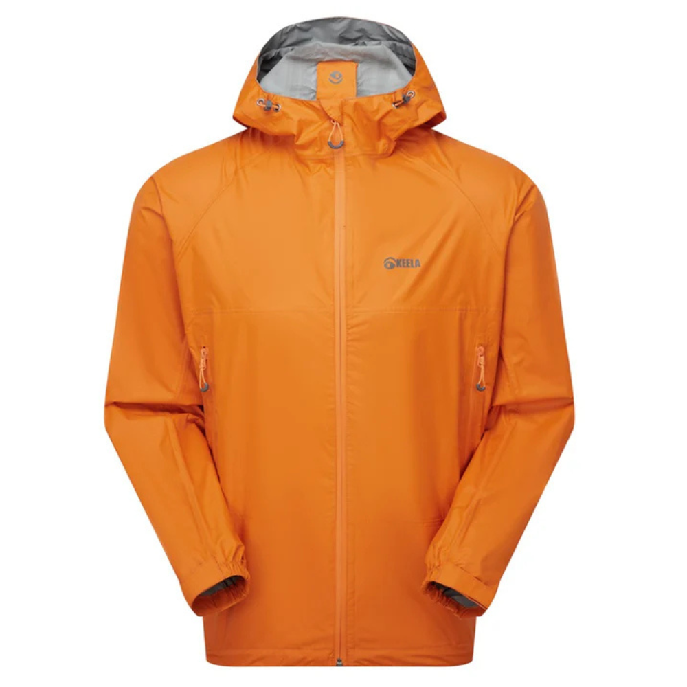 Where Nature Leads packaway jacket front view Pumpkin