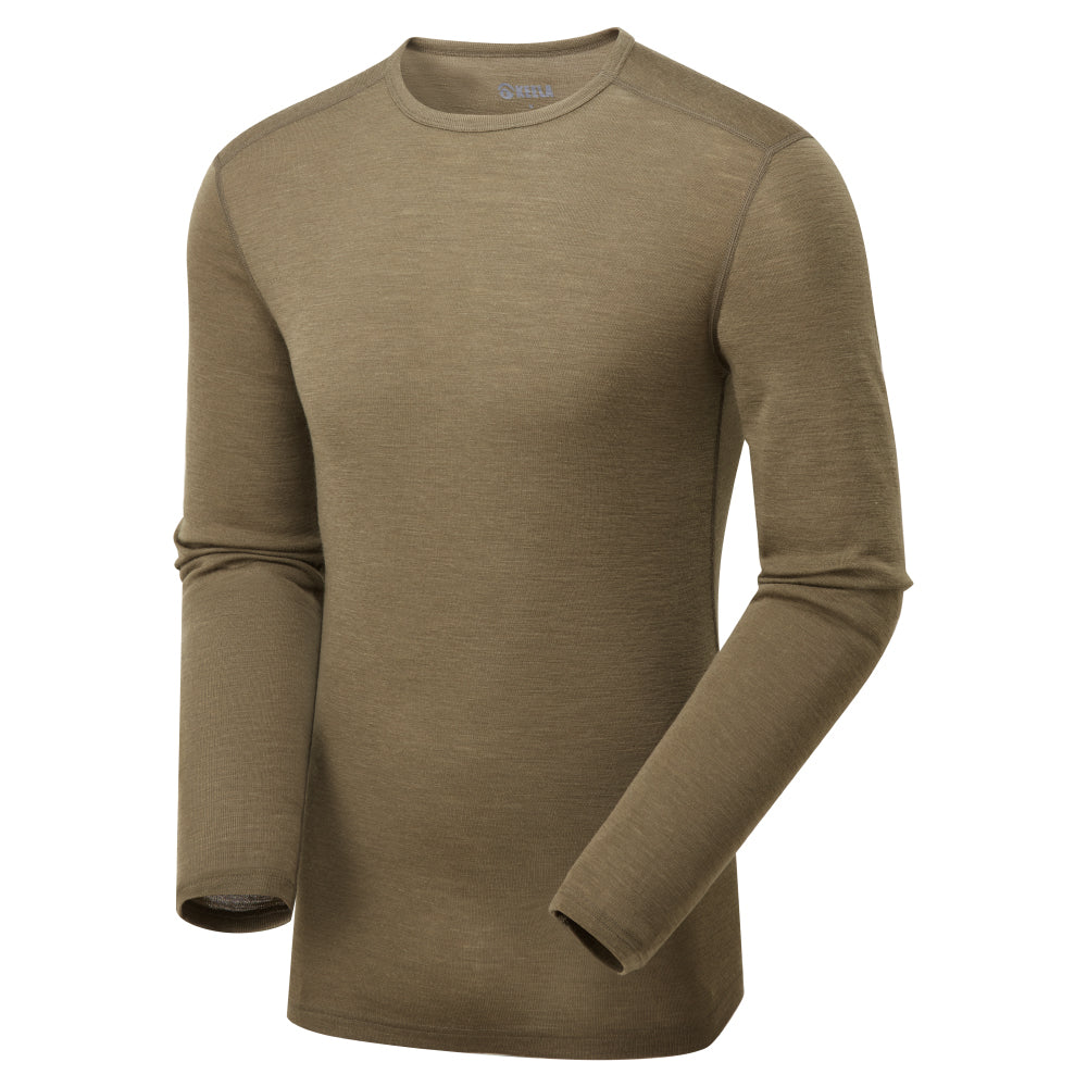 Men's Merino 210gsm Round-Neck Baselayer Top