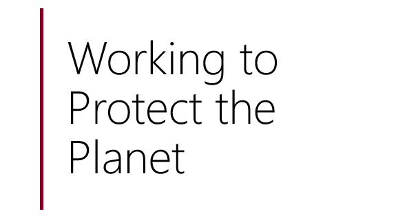 protect the planet